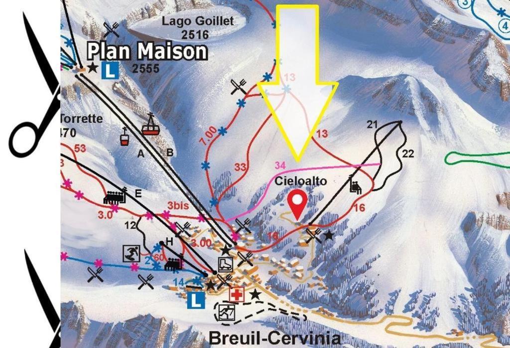 Le Petit Refuge Cervinia Lejlighed Breuil-Cervinia Eksteriør billede
